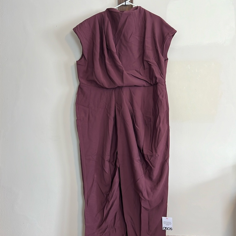 ASOS Maroon Dress - Picture 3 of 6